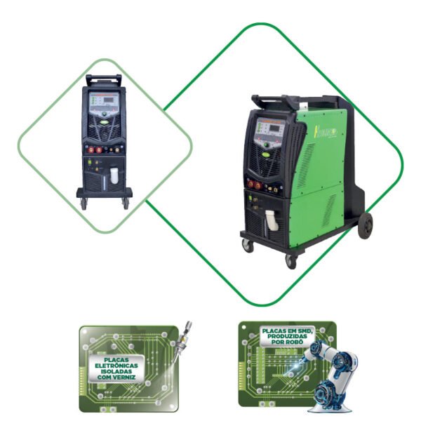 INVERSORA TIG WSME 500 P AC/DC DIGITAL
